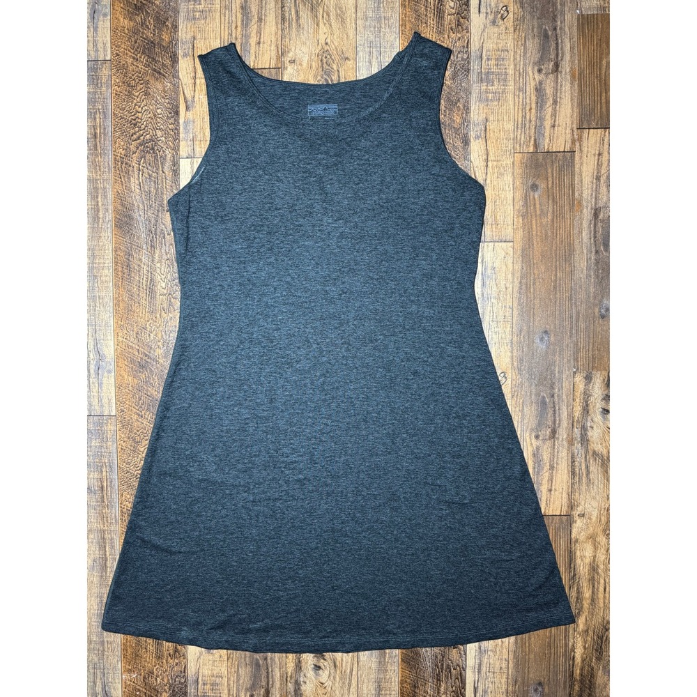 Patagonia Womens Gray Sleeveless Casual Dress Heather A‎ Line Athleisure Large L